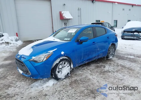 2019 Toyota Yaris Le из США, поврежденный, VIN 3MYDLBYV0KY500075